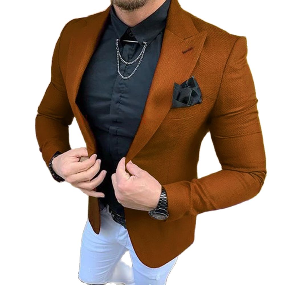 Men Formal Party Wear Dress - Garnitury męskie 2 szt. Odzież szyta