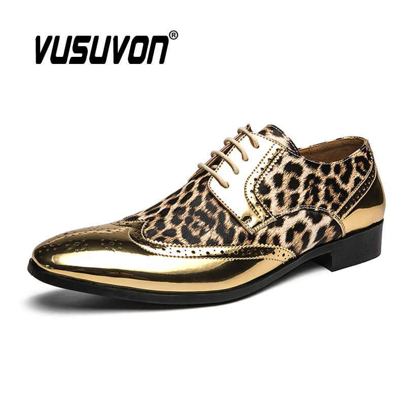 Men'S Luxury Formal Wear - Luksusowe wzór w cętki formalne męskie