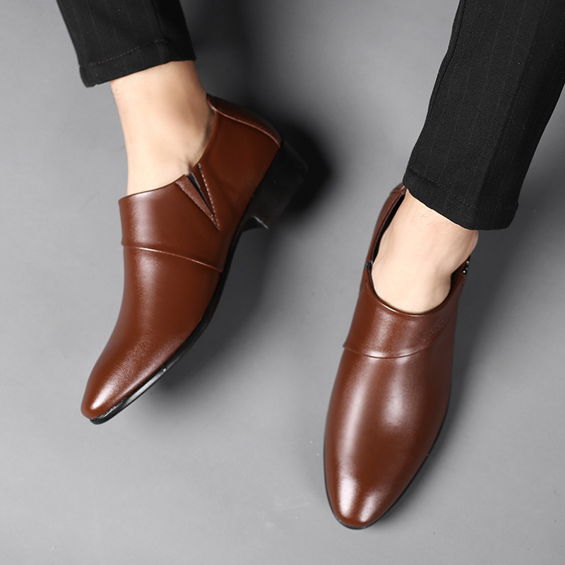 Skórzane oksfordy męskie luksu – Men'S Luxury Formal Wear recenzja i cena