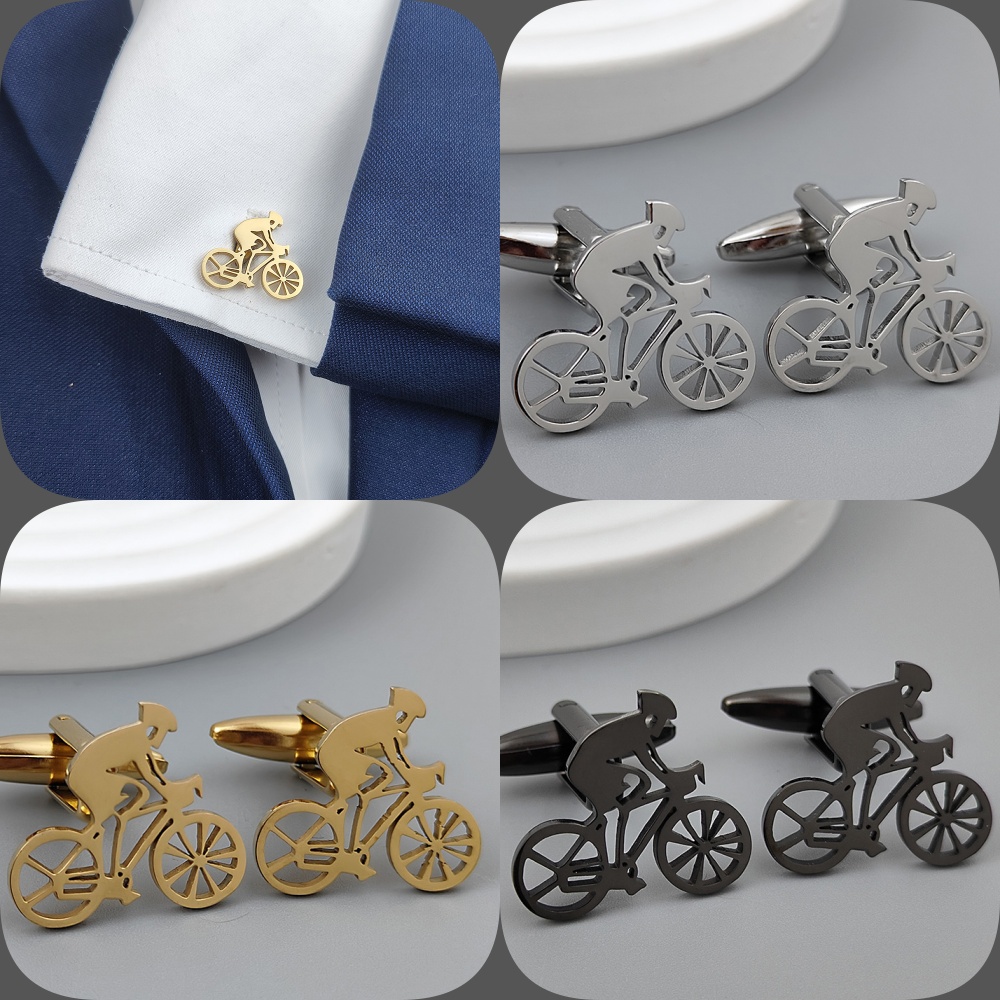 Pozłacane spinki do mankietów  – Men Formal Wear Shirts recenzja i cena