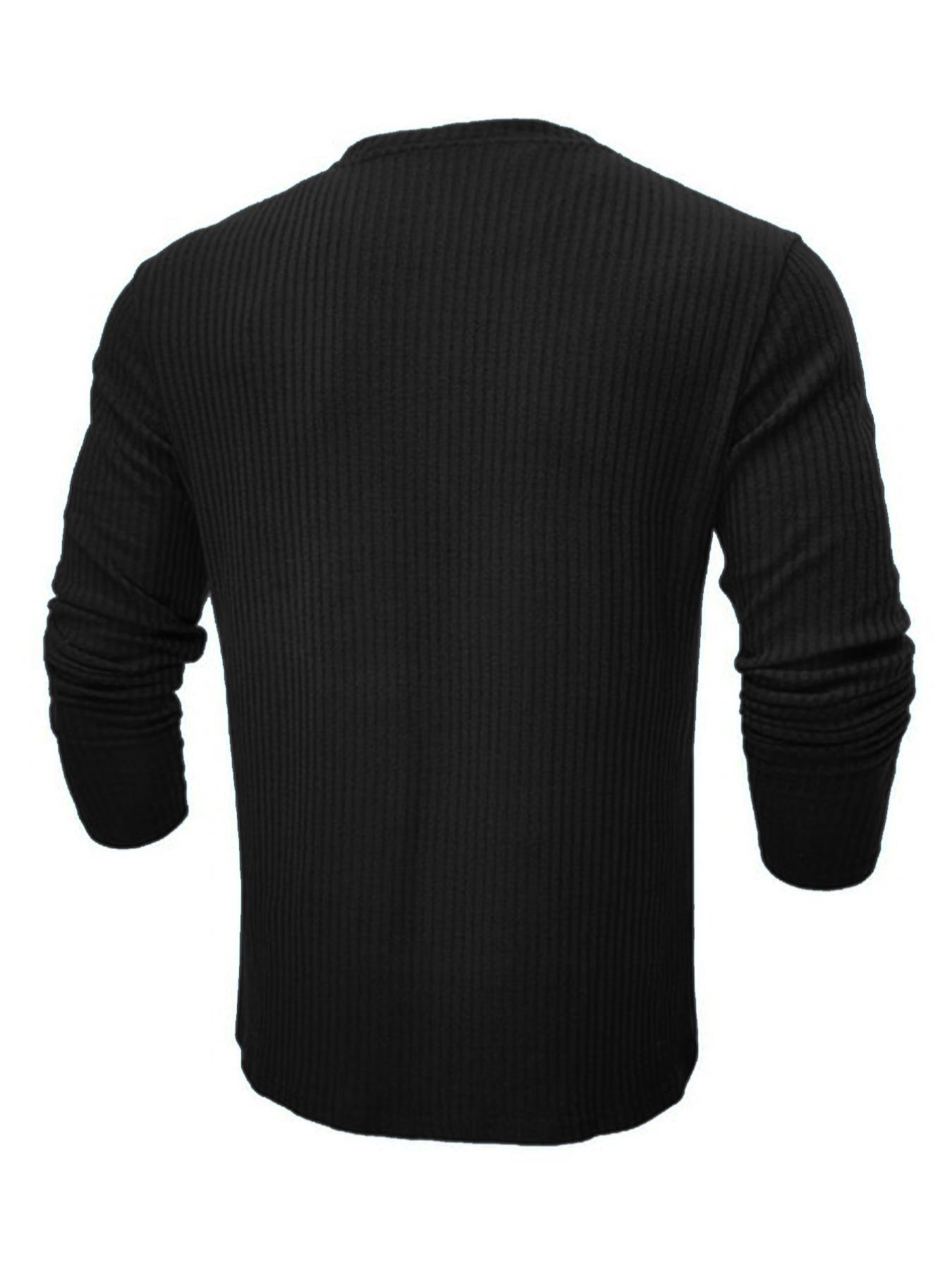 Męski sweter z okrągłym dekolt – Men Formal Wear Shirts recenzja i cena
