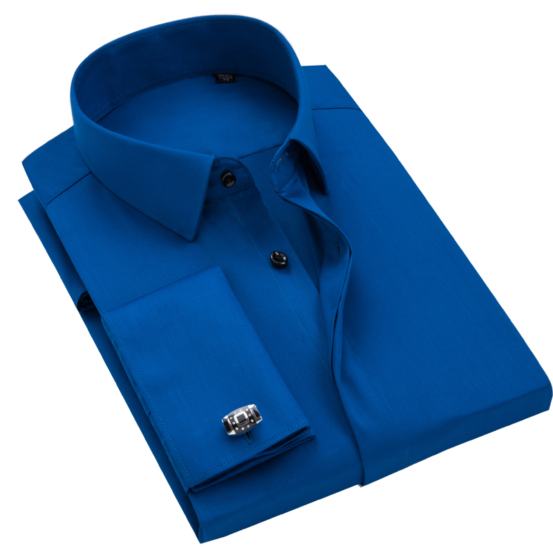 Męska koszula z mankietami fra – Men Formal Wear Shirts recenzja i cena