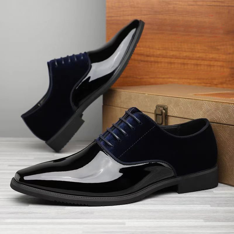 Męskie buty wizytowe Oxford z  – Men Formal Party Wear Dress recenzja i cena