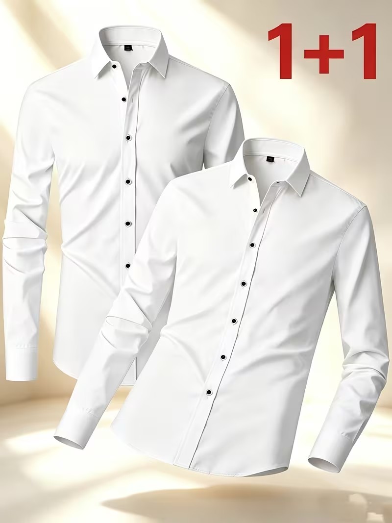 Koszula zapinana na guziki do  – Men'S Semi Formal Office Wear recenzja i cena